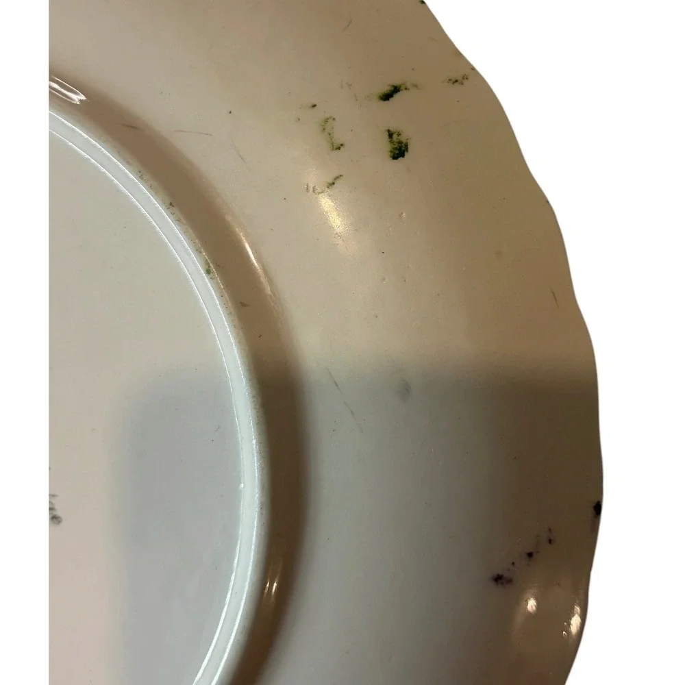 Blue Ridge Pottery Hand‎ Painted Plum Salad Plate 8